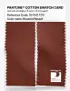 Product image 2 of the product “PANTONE® COTTON SWATCH CARD 19-1541 TCX Roasted Russet ”