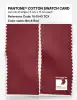Product image 2 of the product “PANTONE® COTTON SWATCH CARD 19-1543 TCX Brick Red ”