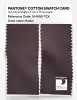 Product image 2 of the product “PANTONE® COTTON SWATCH CARD 19-1606 TCX Raisin ”