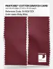 Product image 2 of the product “PANTONE® COTTON SWATCH CARD 19-1629 TCX Ruby Wine ”