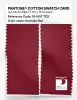 Product image 2 of the product “PANTONE® COTTON SWATCH CARD 19-1657 TCX Karanda Red ”