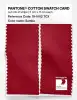 Product image 2 of the product “PANTONE® COTTON SWATCH CARD 19-1662 TCX Samba ”