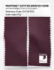 Product image 2 of the product “PANTONE® COTTON SWATCH CARD 19-1718 TCX Fig ”