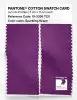 Product image 2 of the product “PANTONE® COTTON SWATCH CARD 19-3336 TCX Sparkling Grape ”