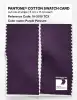 Product image 2 of the product “PANTONE® COTTON SWATCH CARD 19-3519 TCX Purple Pennant ”