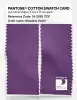 Product image 2 of the product “PANTONE® COTTON SWATCH CARD 19-3526 TCX Meadow Violet ”