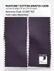 Product image 2 of the product “PANTONE® COTTON SWATCH CARD 19-3617 TCX Mysterioso ”