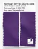 Product image 2 of the product “PANTONE® COTTON SWATCH CARD 19-3638 TCX Tillandsia Purple ”