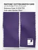 Product image 2 of the product “PANTONE® COTTON SWATCH CARD 19-3730 TCX Gentian Violet ”