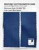Product image 2 of the product “PANTONE® COTTON SWATCH CARD 19-3964 TCX Blue Quartz ”