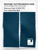Product image 2 of the product “PANTONE® COTTON SWATCH CARD 19-4034 TCX Sailor Blue ”