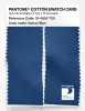 Product image 2 of the product “PANTONE® COTTON SWATCH CARD 19-4055 TCX Galaxy Blue ”