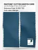 Product image 2 of the product “PANTONE® COTTON SWATCH CARD 19-4127 TCX Midnight ”