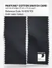 Product image 2 of the product “PANTONE® COTTON SWATCH CARD 19-4218 TCX Vulcan ”