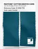Product image 2 of the product “PANTONE® COTTON SWATCH CARD 19-4329 TCX Corsair ”