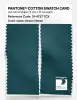 Product image 2 of the product “PANTONE® COTTON SWATCH CARD 19-4727 TCX Green Heron ”
