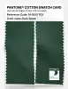 Product image 2 of the product “PANTONE® COTTON SWATCH CARD 19-5513 TCX Dark Green ”