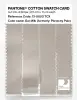 Product image 3 of the product “PANTONE® COTTON SWATCH CARD 13-0003 TCX Oat Milk ”