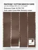 Product image 3 of the product “PANTONE® COTTON SWATCH CARD 18-1130 TCX Cacao Nibs ”