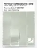 Product image 3 of the product “PANTONE® COTTON SWATCH CARD 11-0304 TCX Water Lily ”
