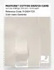 Product image 3 of the product “PANTONE® COTTON SWATCH CARD 11-0604 TCX Gardenia ”