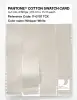 Product image 3 of the product “PANTONE® COTTON SWATCH CARD 11-0701 TCX Whisper White ”