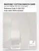 Artikelbild 3 des Artikels “PANTONE® COTTON SWATCH CARD 11-1001 TCX White Alyssum “