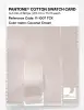 Product image 3 of the product “PANTONE® COTTON SWATCH CARD 11-1007 TCX Coconut Cream ”