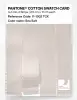 Product image 3 of the product “PANTONE® COTTON SWATCH CARD 11-1302 TCX Sea Salt ”