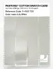 Product image 3 of the product “PANTONE® COTTON SWATCH CARD 11-4301 TCX Lily White ”