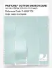 Product image 3 of the product “PANTONE® COTTON SWATCH CARD 11-4606 TCX Ice Castle ”