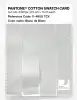 Artikelbild 3 des Artikels “PANTONE® COTTON SWATCH CARD 11-4800 TCX Blanc de Blanc “