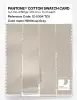 Product image 3 of the product “PANTONE® COTTON SWATCH CARD 12-0304 TCX Whitecap Gray ”