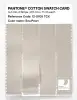 Product image 3 of the product “PANTONE® COTTON SWATCH CARD 12-0705 TCX Sea Pearl ”