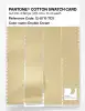 Product image 3 of the product “PANTONE® COTTON SWATCH CARD 12-0715 TCX Double Cream ”