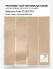 Product image 3 of the product “PANTONE® COTTON SWATCH CARD 12-0813 TCX Autumn Blonde ”