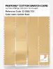 Artikelbild 3 des Artikels “PANTONE® COTTON SWATCH CARD 12-0826 TCX Golden Haze “