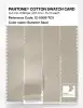 Product image 3 of the product “PANTONE® COTTON SWATCH CARD 12-0908 TCX Summer Sand ”