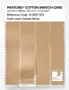 Product image 3 of the product “PANTONE® COTTON SWATCH CARD 12-0921 TCX Golden Straw ”
