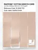 Product image 3 of the product “PANTONE® COTTON SWATCH CARD 12-1009 TCX Vanilla Cream ”