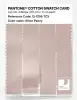 Product image 3 of the product “PANTONE® COTTON SWATCH CARD 12-1206 TCX Silver Peony ”