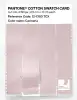 Product image 3 of the product “PANTONE® COTTON SWATCH CARD 12-1303 TCX Carinaria ”