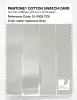 Product image 3 of the product “PANTONE® COTTON SWATCH CARD 12-4302 TCX Vaporous Gray ”