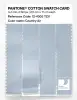 Product image 3 of the product “PANTONE® COTTON SWATCH CARD 12-4303 TCX Country Air ”