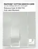 Product image 3 of the product “PANTONE® COTTON SWATCH CARD 12-4304 TCX Bluewash ”