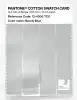 Product image 3 of the product “PANTONE® COTTON SWATCH CARD 12-4306 TCX Barely Blue ”
