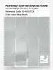 Artikelbild 3 des Artikels “PANTONE® COTTON SWATCH CARD 12-4705 TCX Blue Blush “