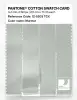 Product image 3 of the product “PANTONE® COTTON SWATCH CARD 12-5203 TCX Murmur ”