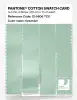 Product image 3 of the product “PANTONE® COTTON SWATCH CARD 12-5806 TCX Greenish ”