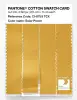 Product image 3 of the product “PANTONE® COTTON SWATCH CARD 13-0759 TCX Solar Power ”